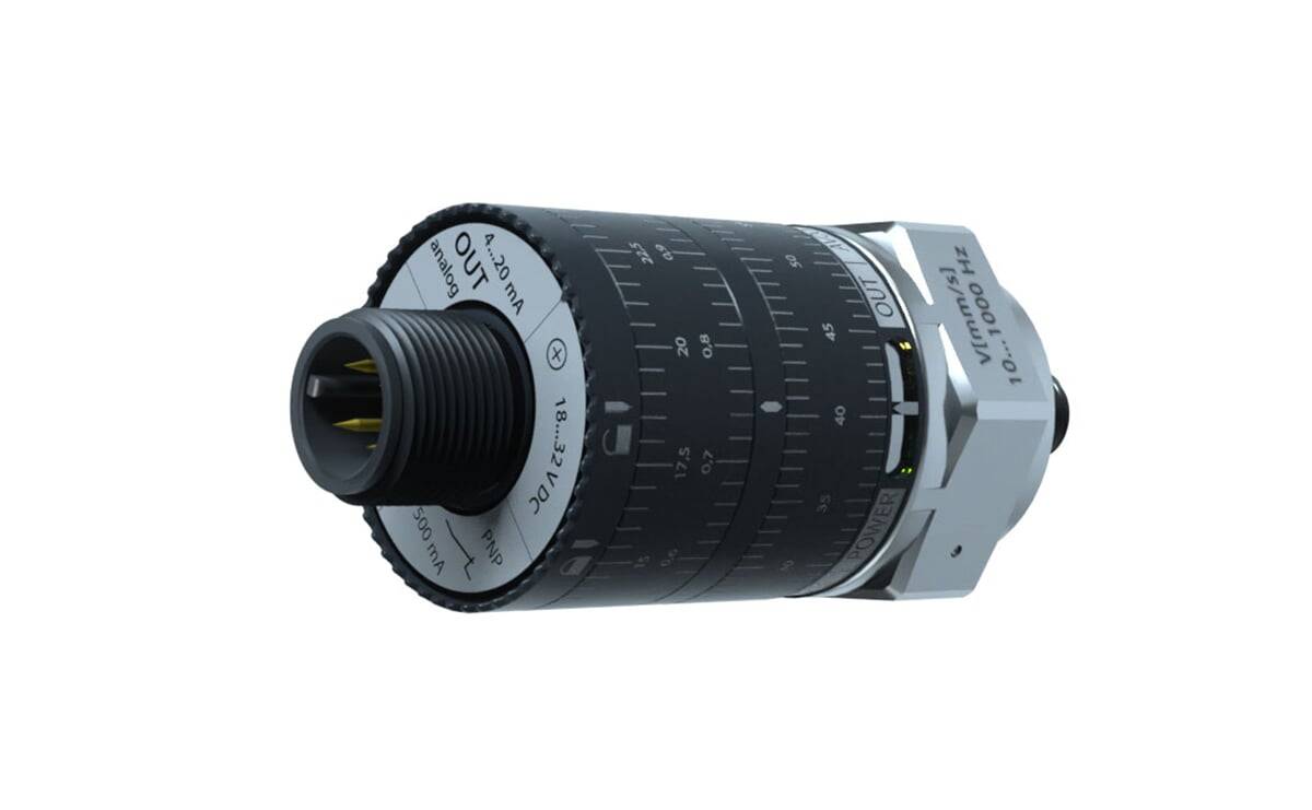 Vibrationssensor 0-25mm/s 1-1000Hz einstellbar ISO10816 - AV002 - autosen