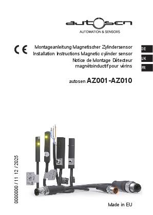 T-Nut Zylinderschalter mit Reed-Kontakt - AZ006 - autosen