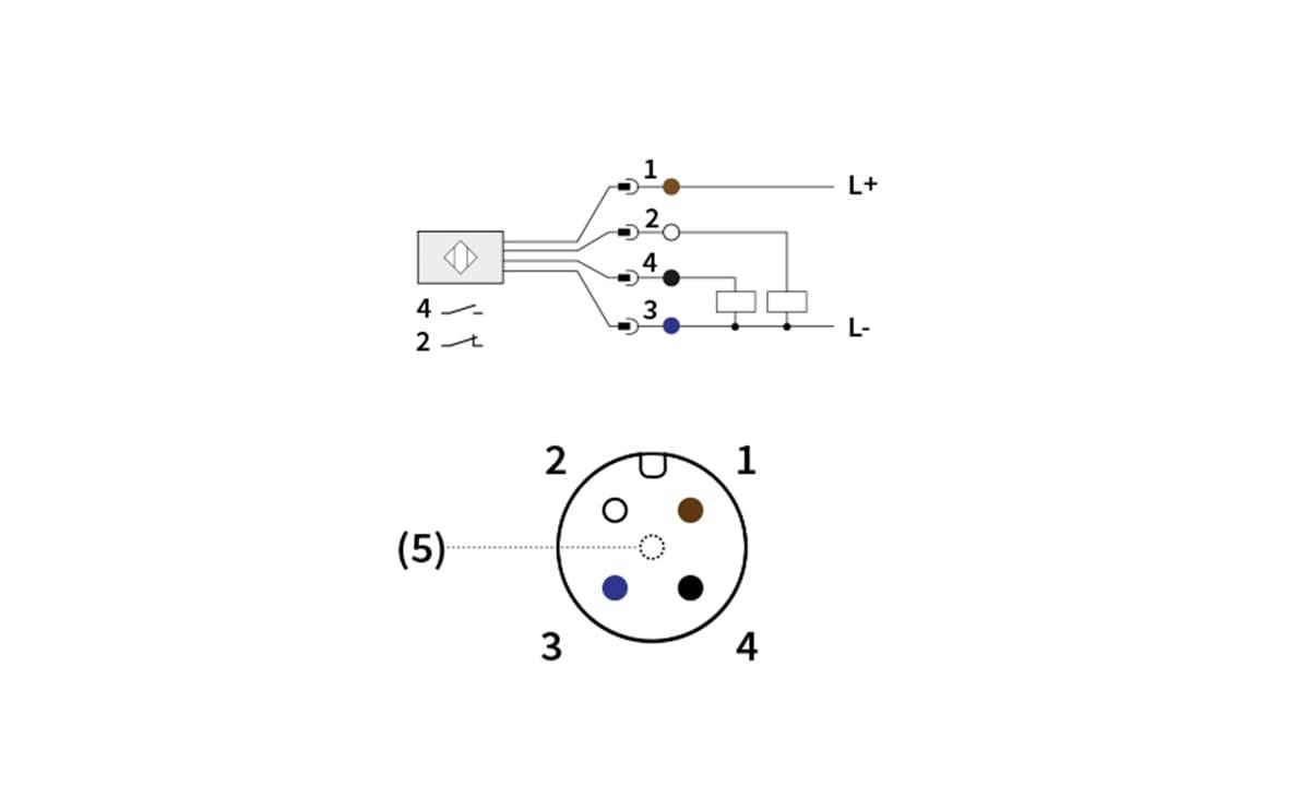 Druckschalter G1/4A M5I (elektronisch) - Außengewinde,Innengewinde,G 1/4,M 5 - 10 bar - AP001 - autosen