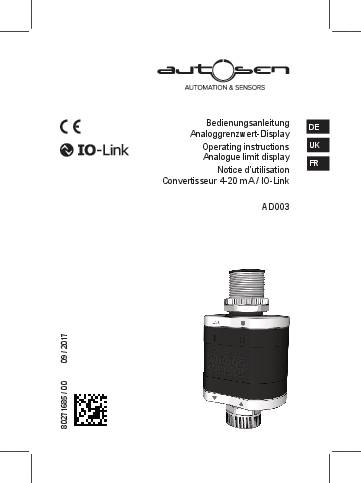 Display für Analogsignale - AD003 - autosen