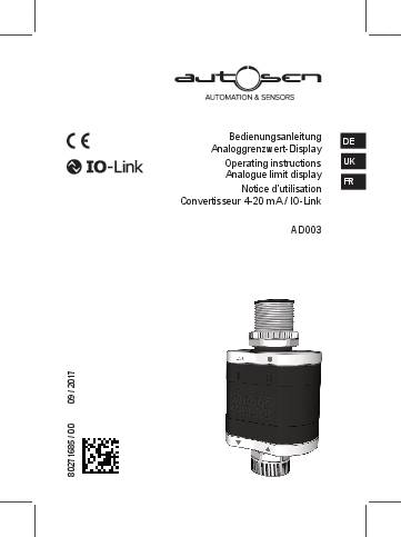Display für Analogsignale - AD003 - autosen