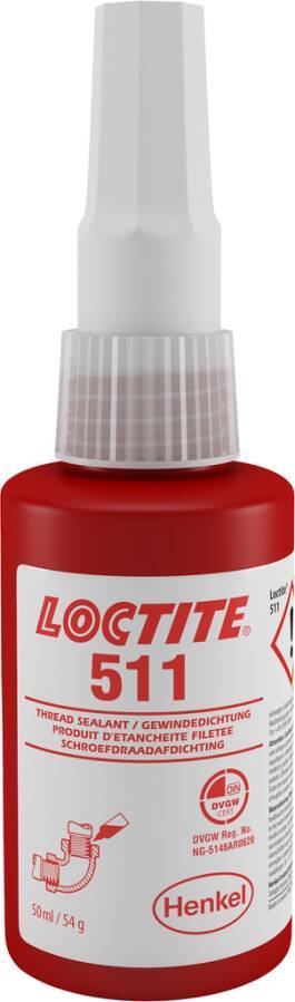 Rohrgewindedichtung flüssig Loctite 511 234257 Gebindeart Flasche Inhalt 50 ml