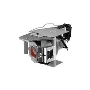 Projektorlampengehäuse mit reflektierender Oberfläche und Metallgehäuse.