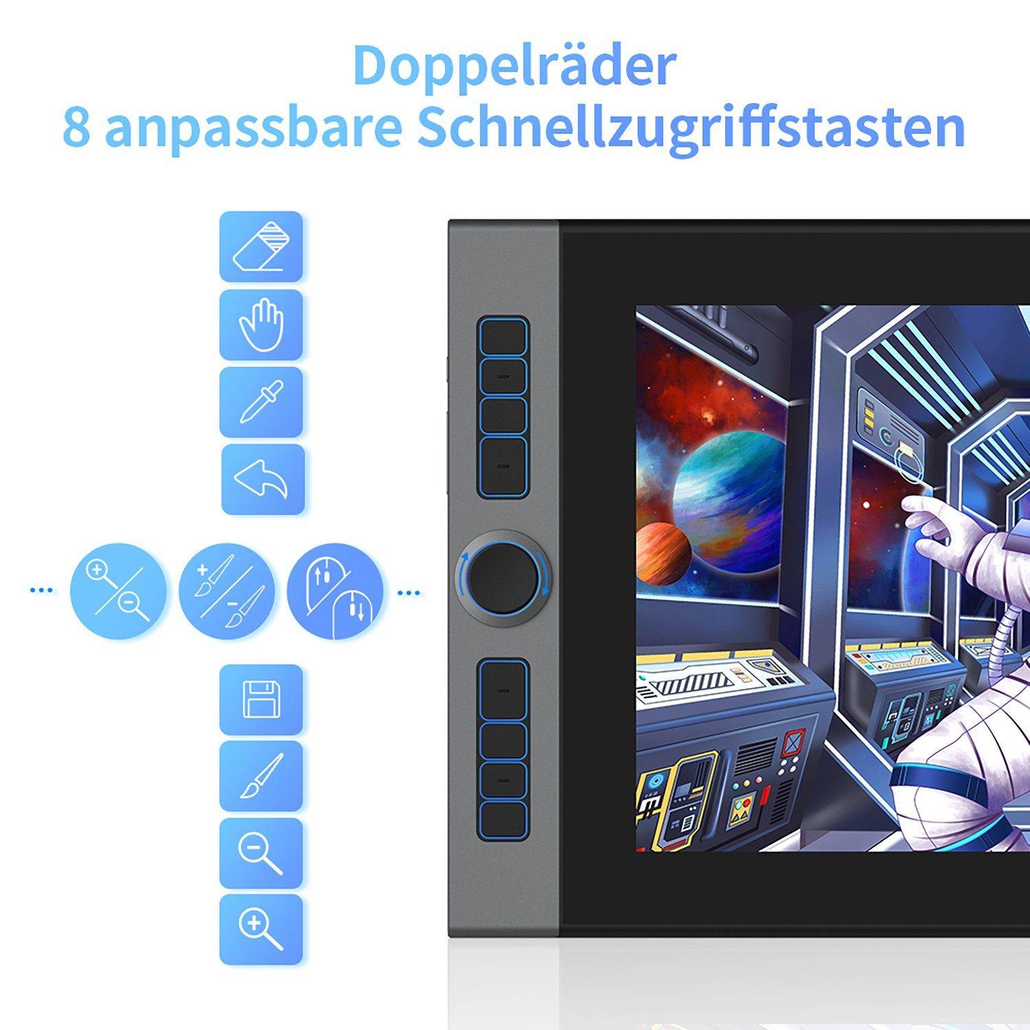 XP-PEN Artist Pro 16 Grafiktablett / Grafikmonitor