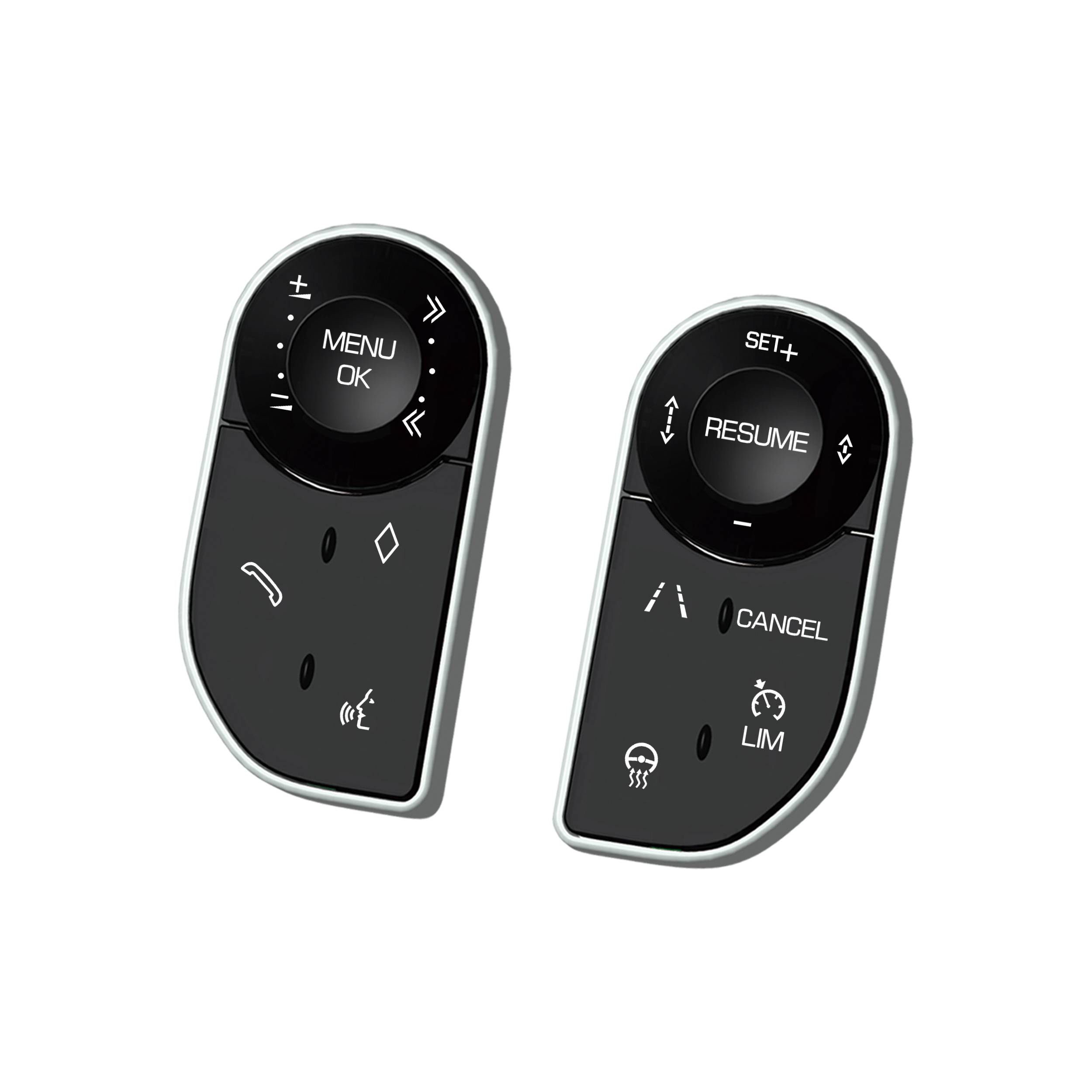 Für Range Rover Vogue Sport L405 L494 Lenkradtasten Lenkradsteuerung Touch