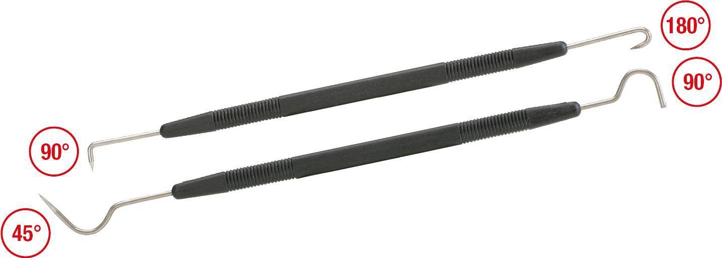 KS TOOLS Werkzeuge-Maschinen GmbH Hakenwerkzeug-Satz, 2-tlg (550.1040)