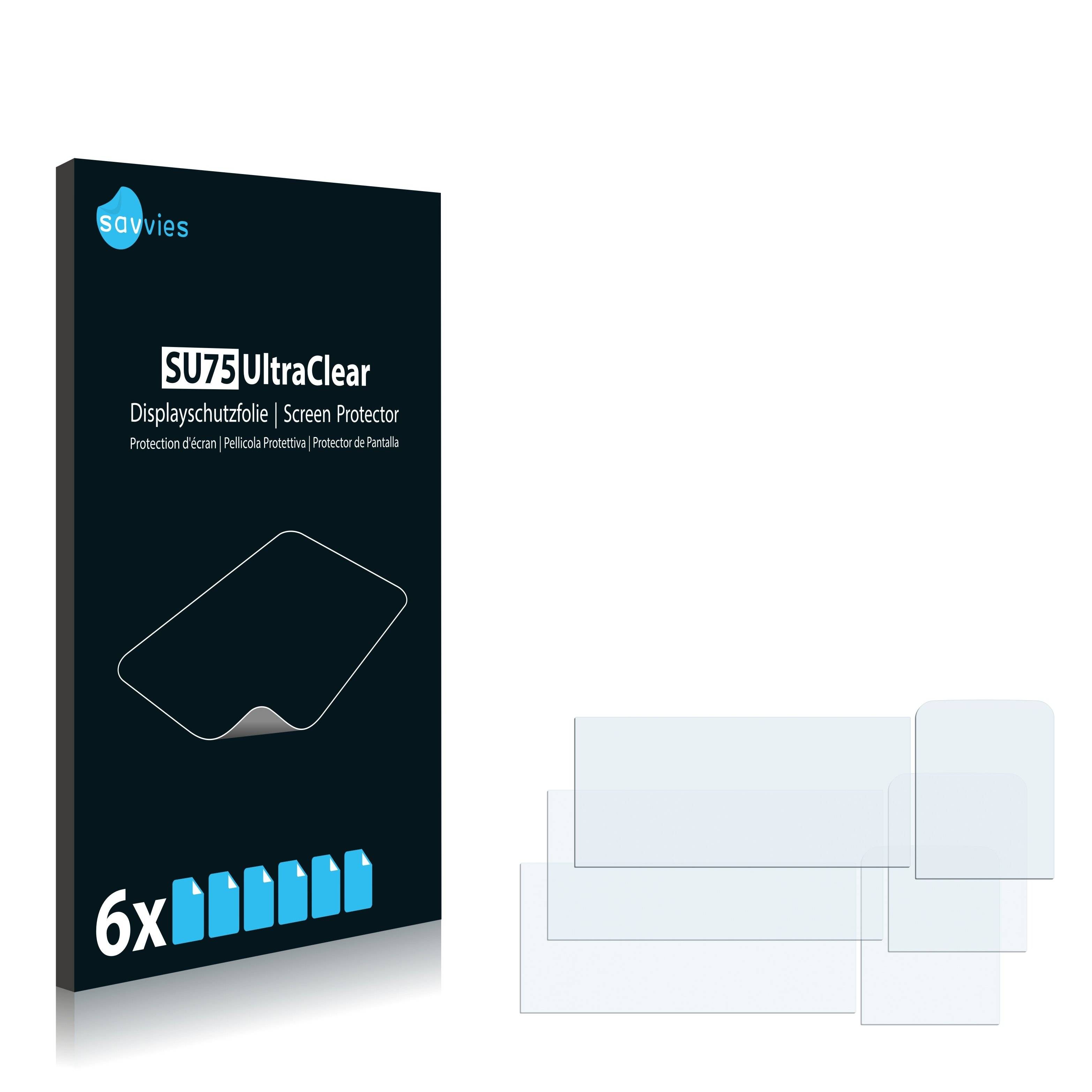 6x Savvies SU75 Displayschutzfolie für Nokia
