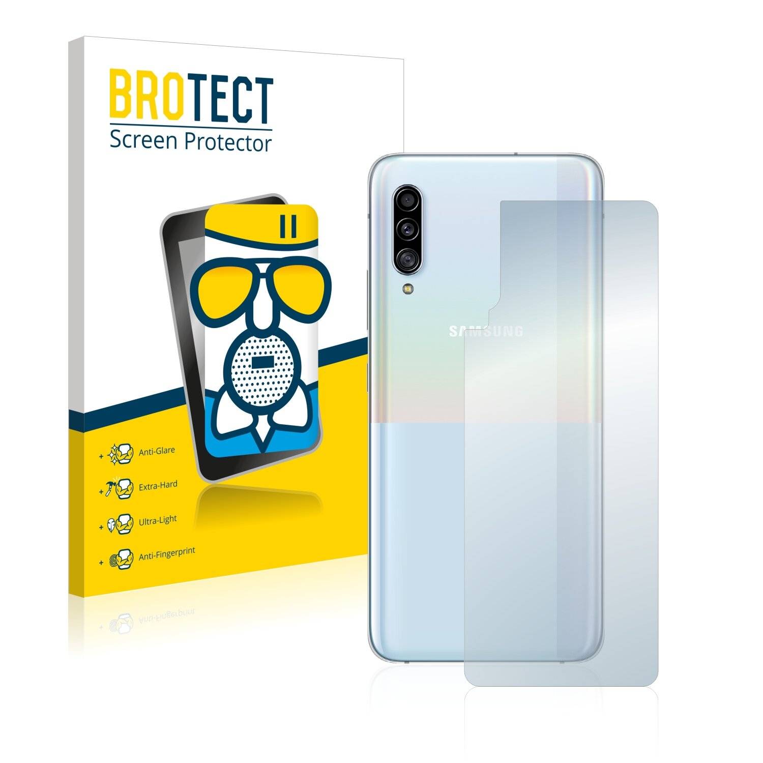 BROTECT AirGlass Matte Schutzglas Folie für Samsung Galaxy A90 5G