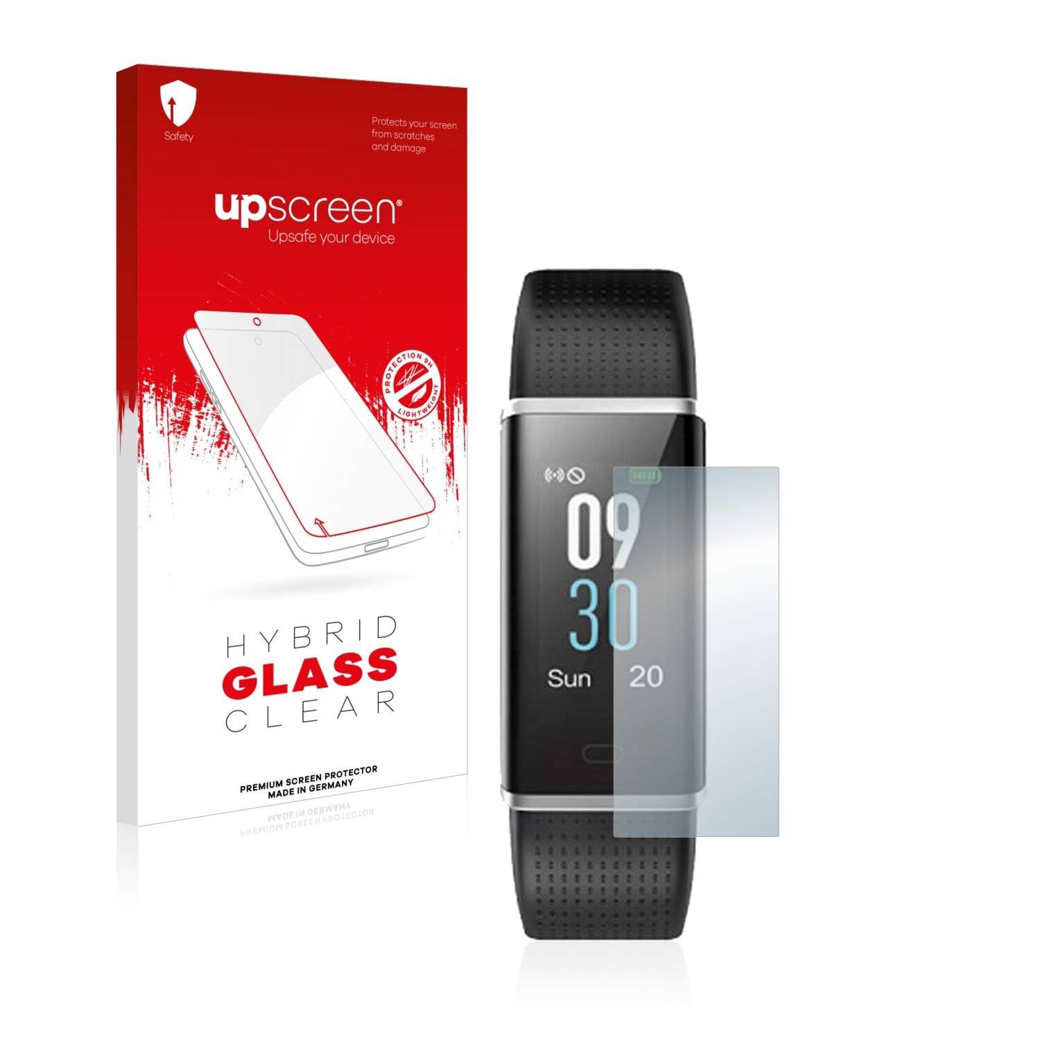 upscreen Hybrid Glass Clear Premium Schutzglas Folie für Chereeki