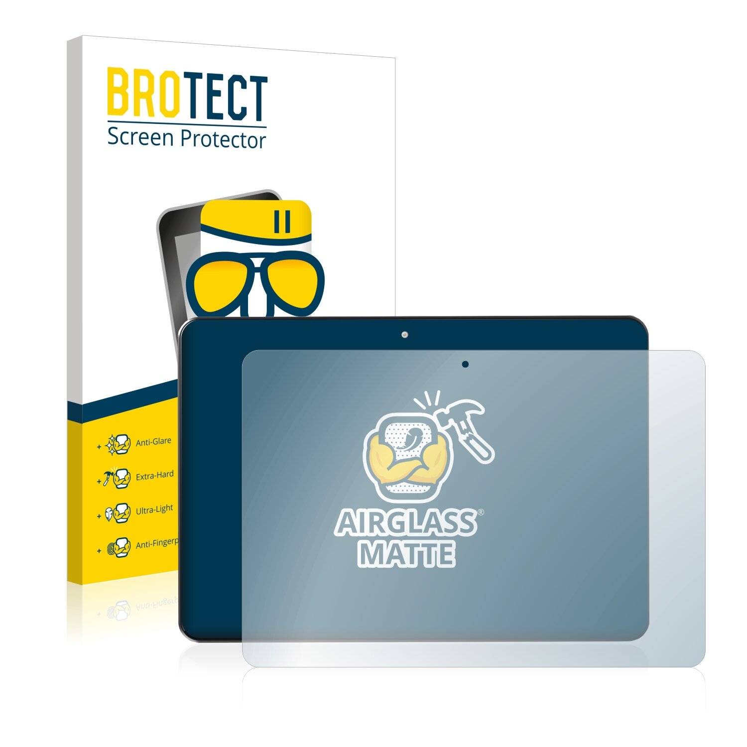 BROTECT AirGlass Matte Schutzglas Folie für GoClever Quantum3
