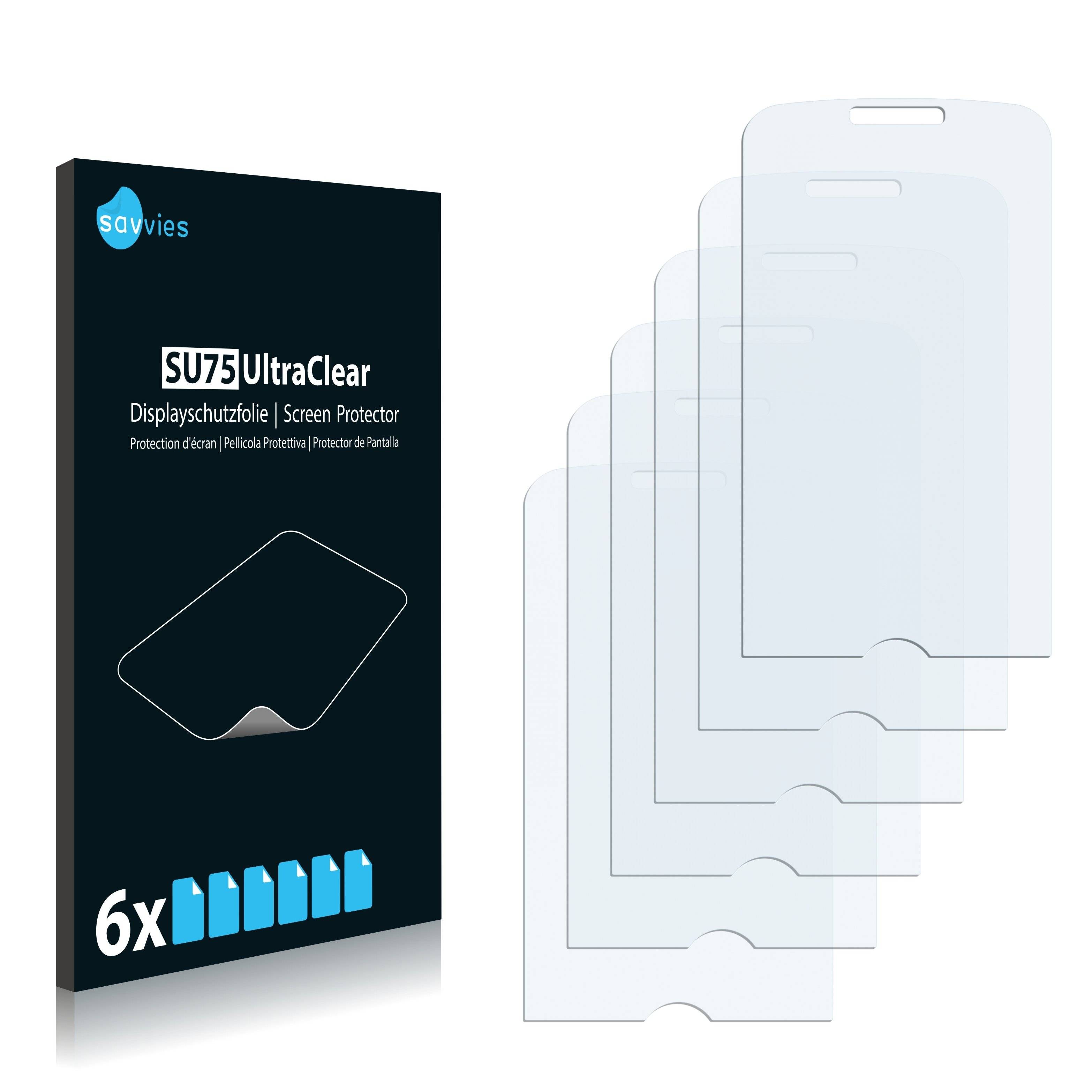 6x Savvies SU75 Displayschutzfolie für Gigabyte GSmart G1305