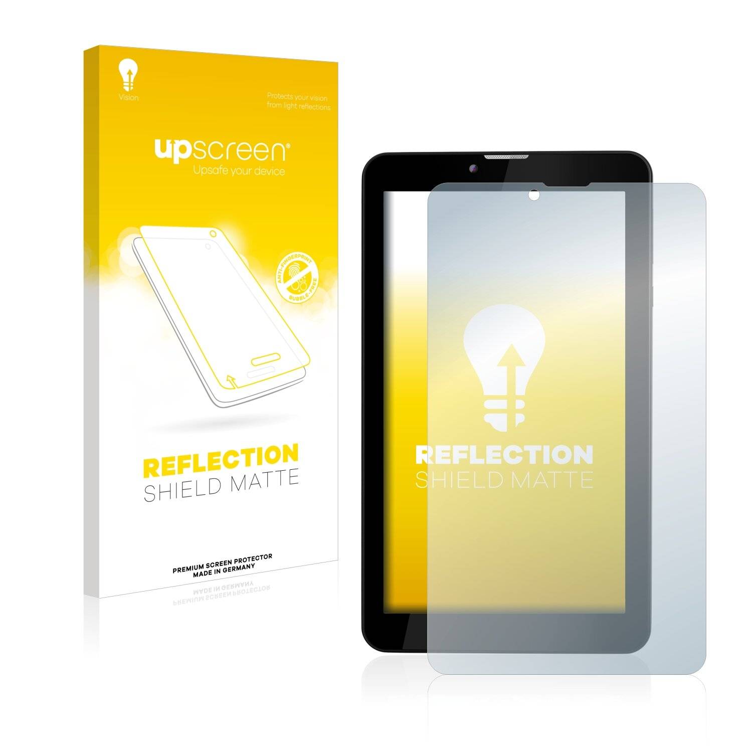 upscreen Reflection Shield Matte Premium Displayschutzfolie für Vivax TPC-704