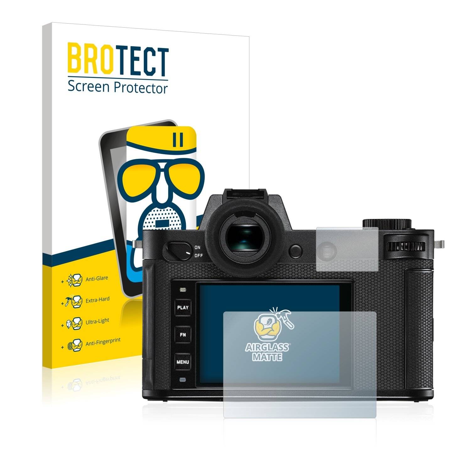 BROTECT AirGlass Matte Schutzglas Folie für Leica