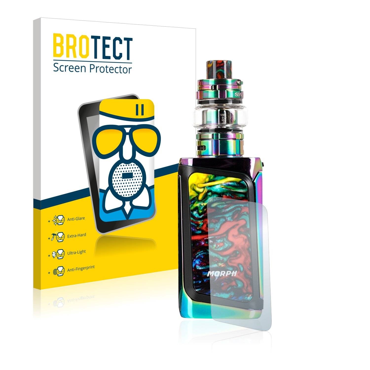 BROTECT AirGlass Matte Schutzglas Folie für Smok Morph 219