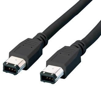 Equip Firewire-Kabel 4/4pol St/St 1.80m schwarz