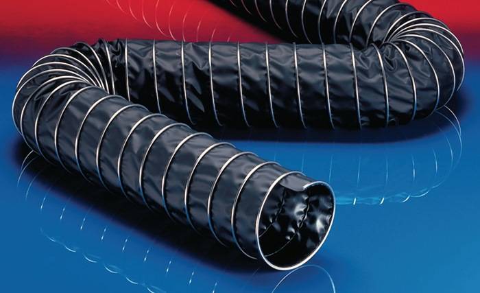 Absaug- u.Gebläseschlauch CP VITON® 459 EC 305mm 317,00mm 3m