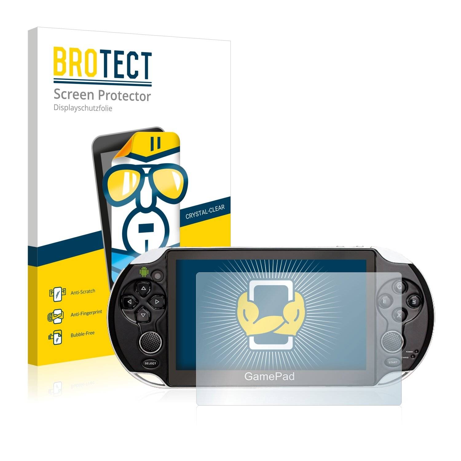2x BROTECT HD-Clear Displayschutzfolie für GPD