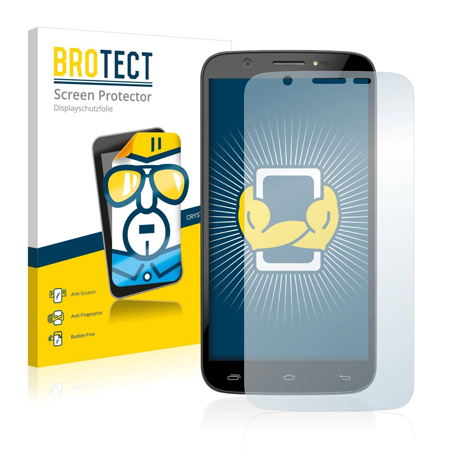 2x BROTECT HD-Clear Displayschutzfolie für NGM Dynamic