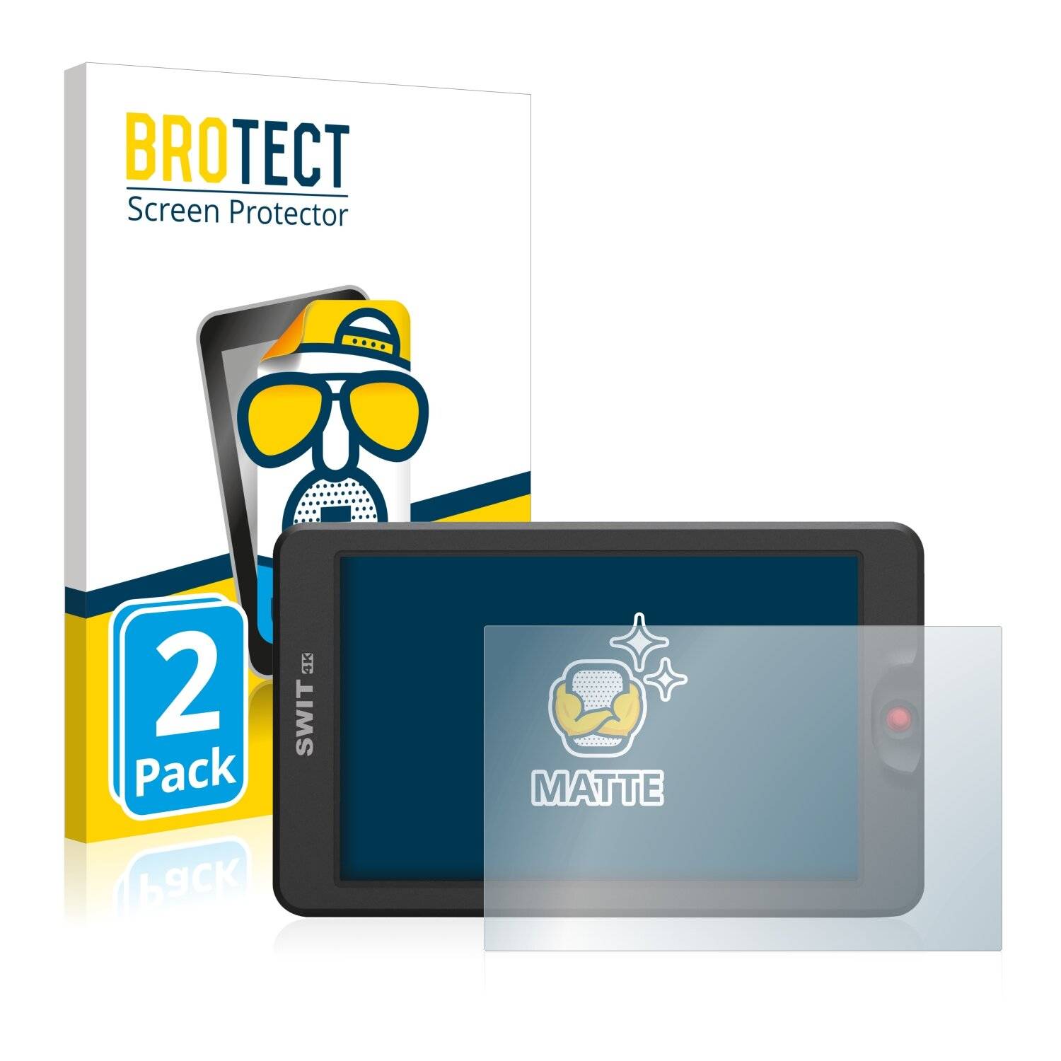 2x BROTECT Matte Displayschutzfolie für Swit 3000 - Entspiegelt,