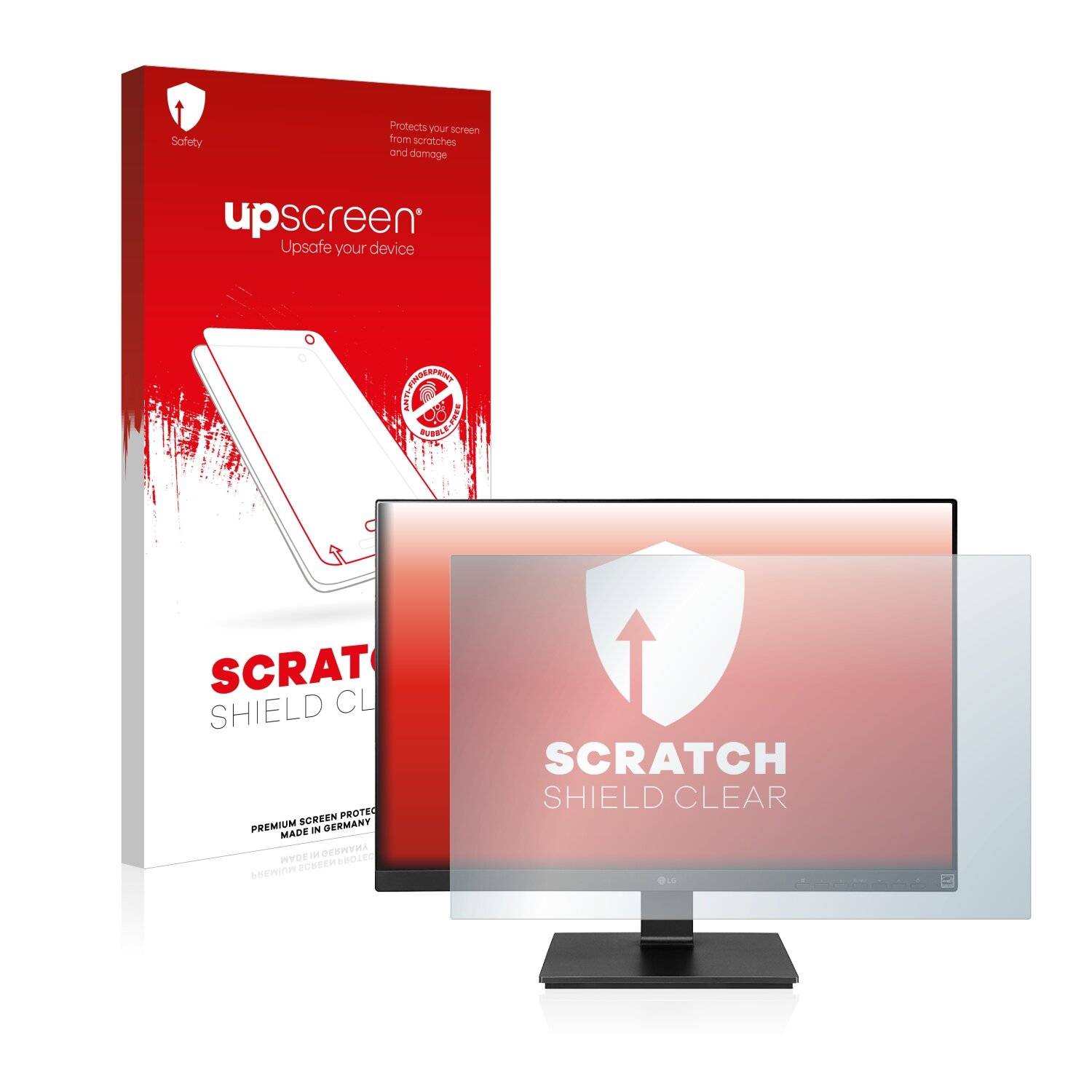 upscreen Scratch Shield Clear Premium Displayschutzfolie für LG