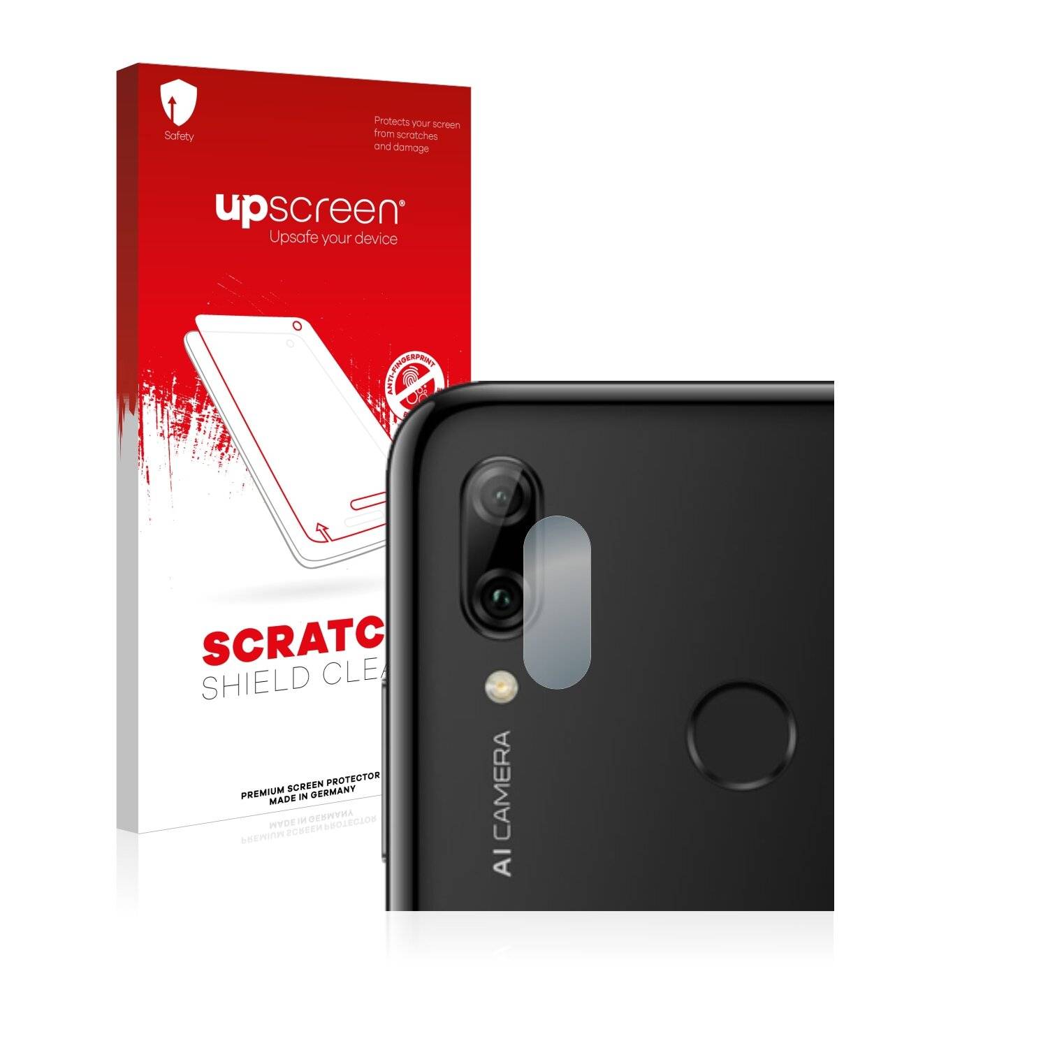 upscreen Scratch Shield Clear Premium Displayschutzfolie für Huawei P smart Pro 2019 (NUR