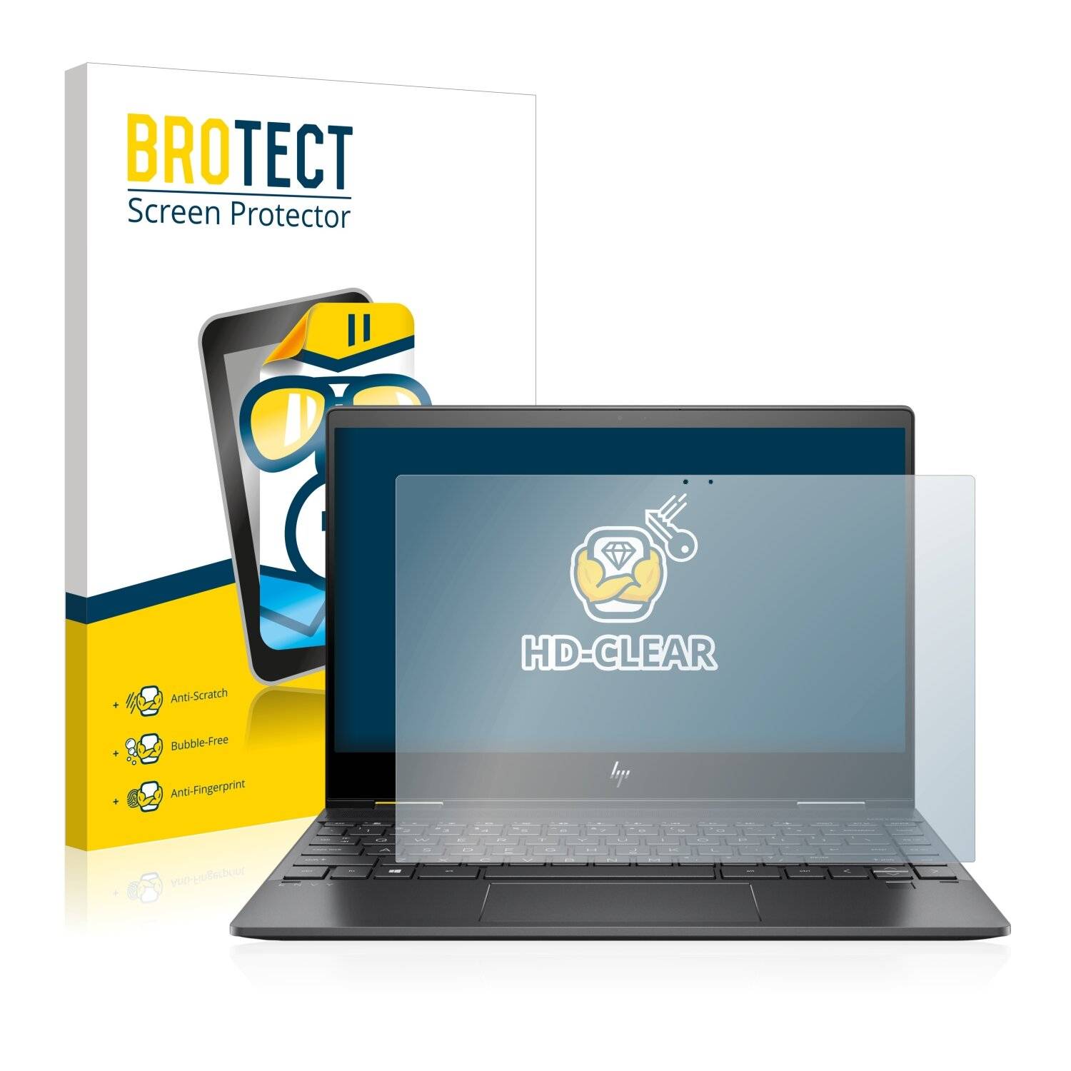 BROTECT HD-Clear Displayschutzfolie für HP Envy X360