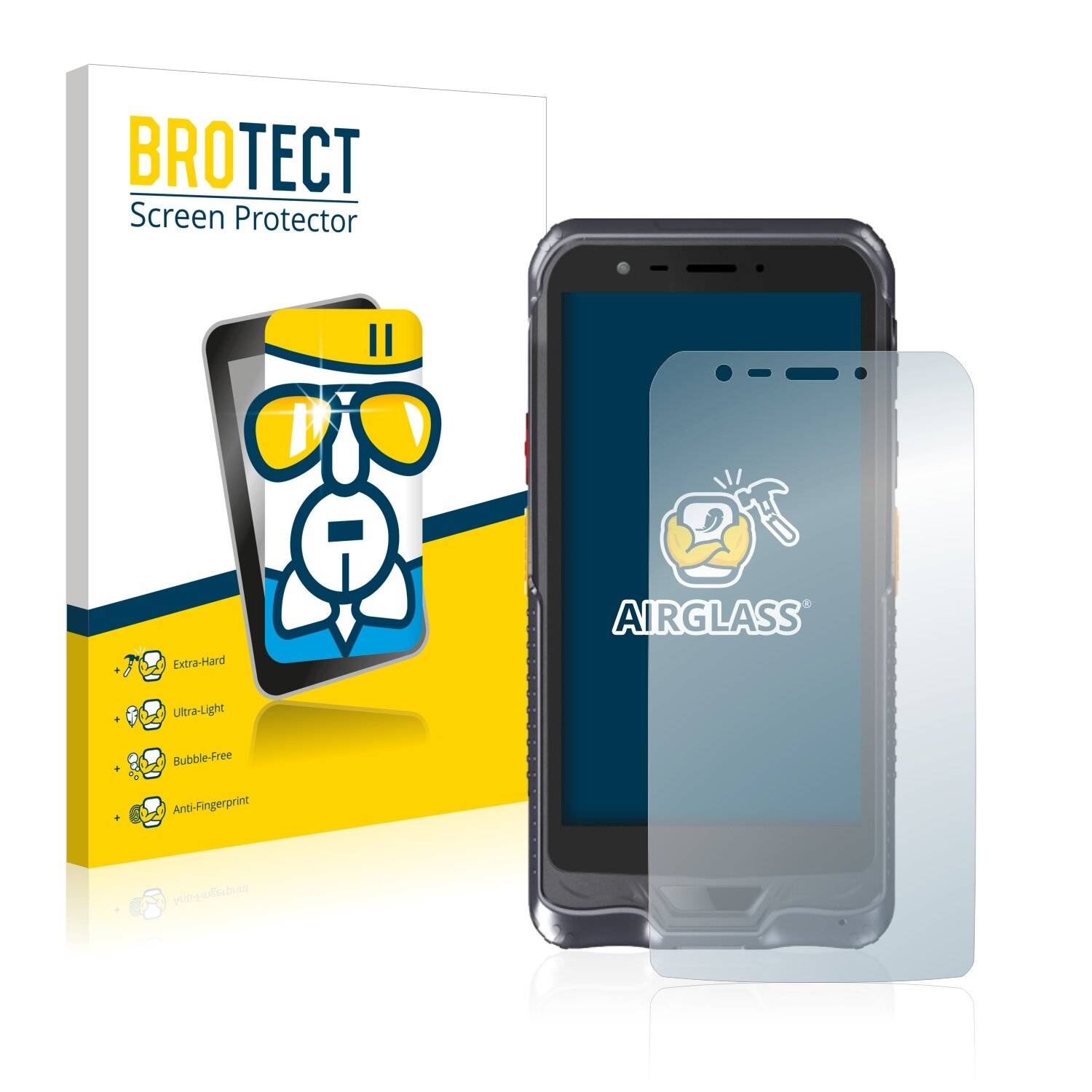 BROTECT AirGlass Schutzglas Folie für Logic Instruments Fieldbook