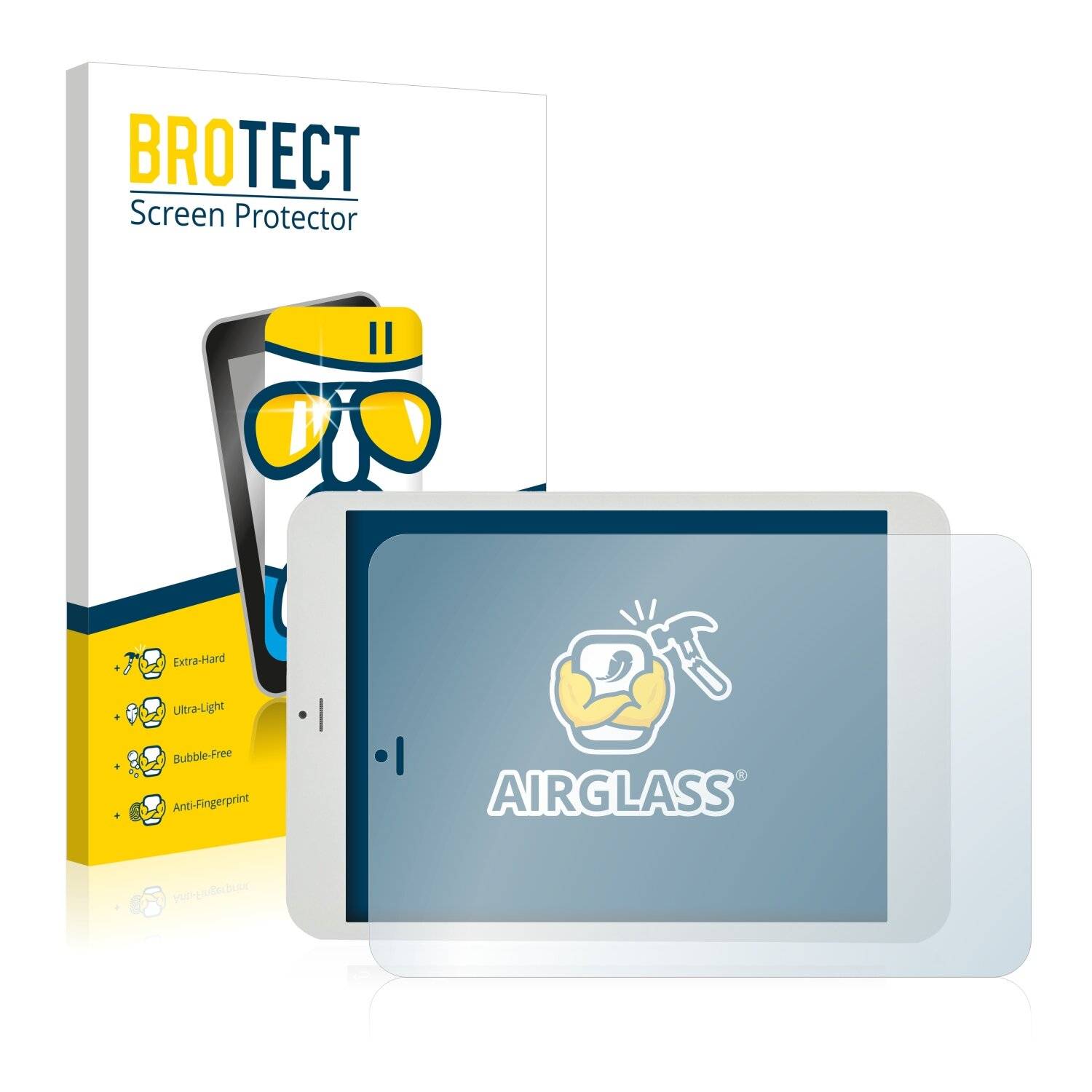 BROTECT AirGlass Schutzglas Folie für i.onik TP7.85