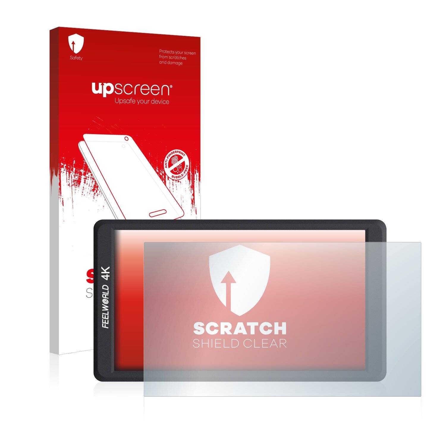 upscreen Scratch Shield Clear Premium Displayschutzfolie für Feelworld F570
