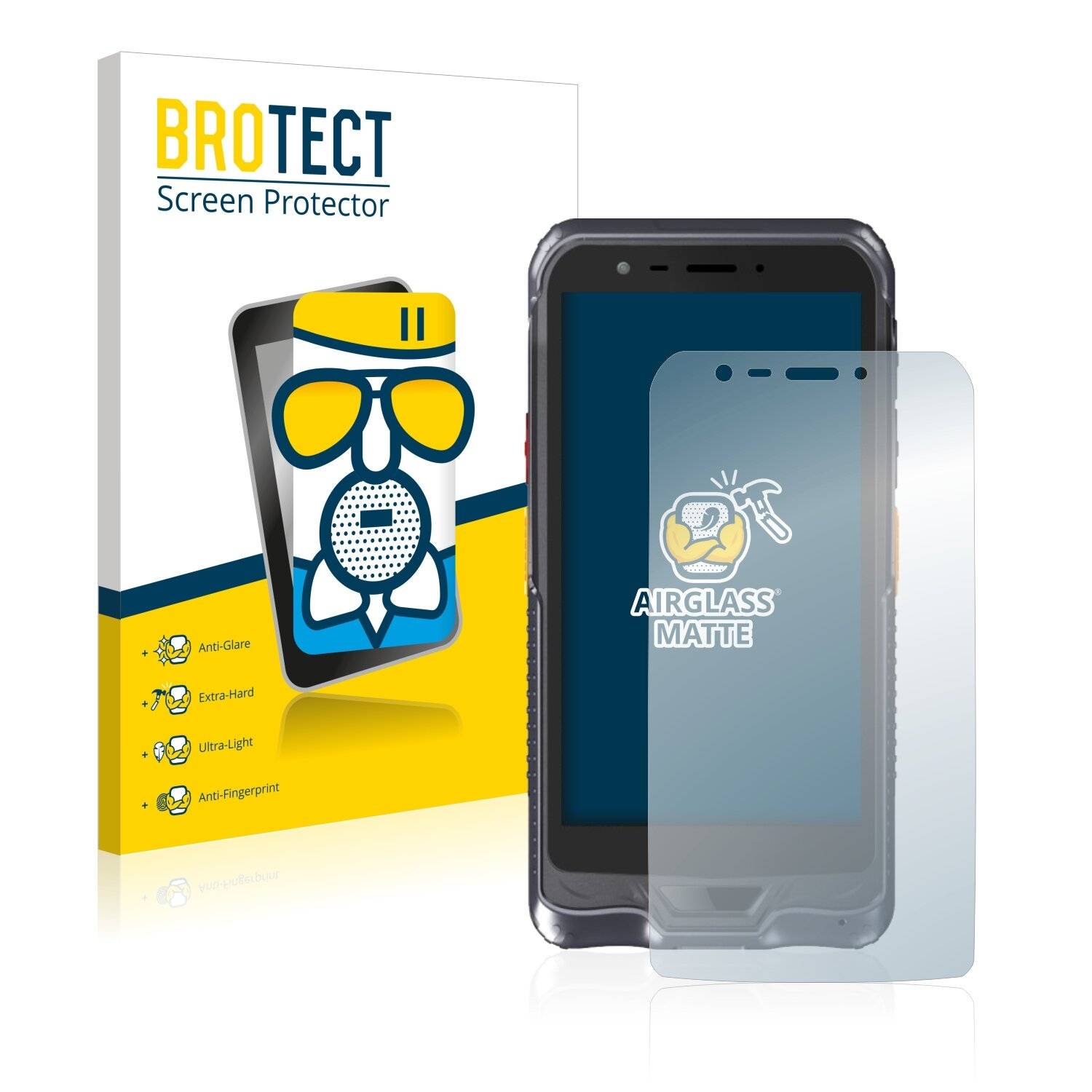 BROTECT AirGlass Matte Schutzglas Folie für Logic Instruments Fieldbook