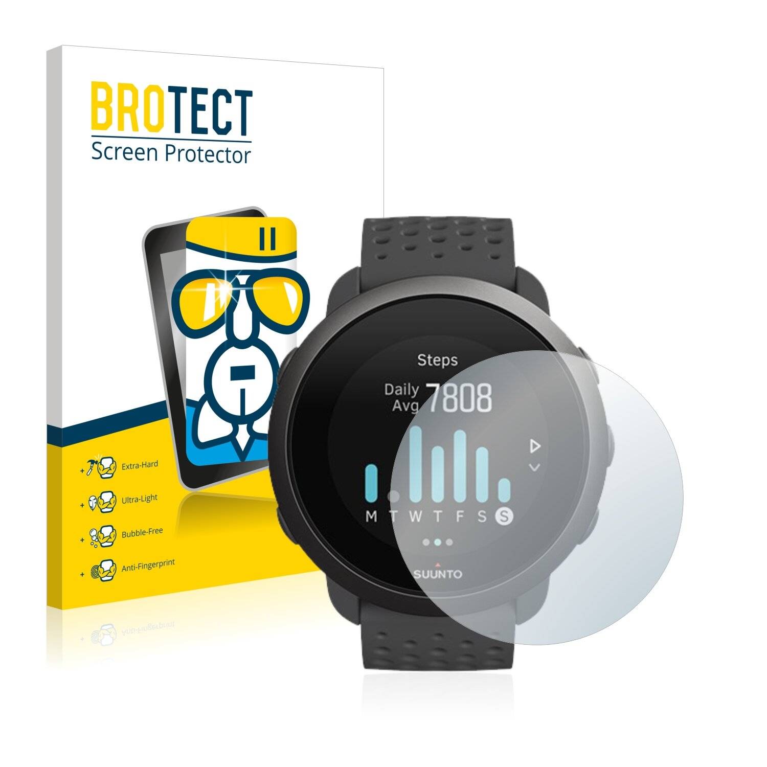 BROTECT AirGlass Schutzglas Folie für Suunto