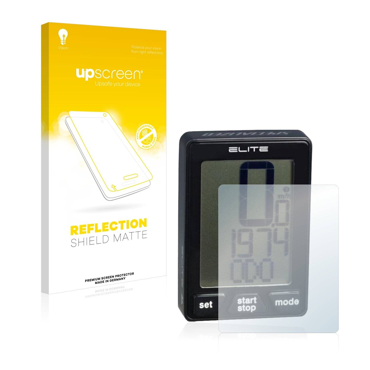 upscreen Reflection Shield Matte Premium Displayschutzfolie für Specialized Turbo S