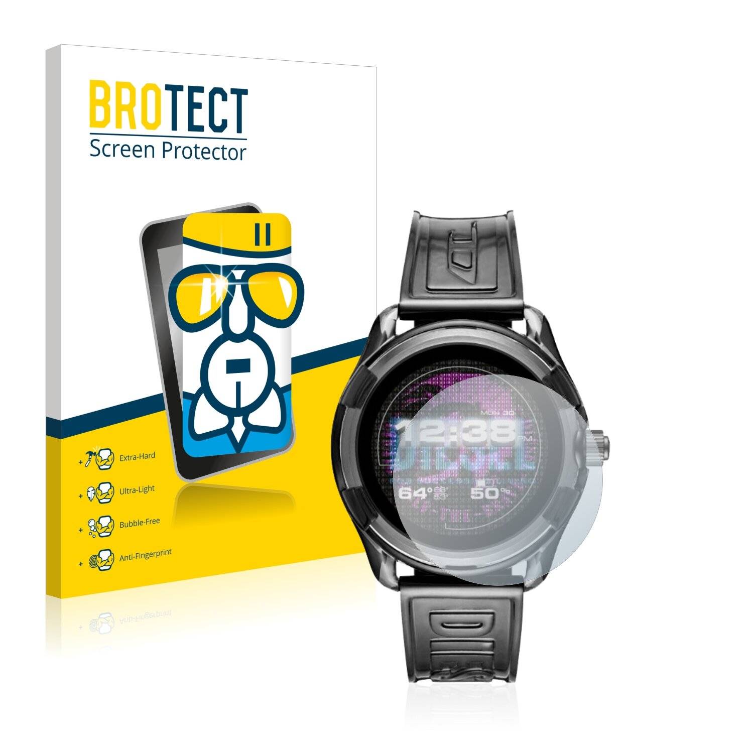 BROTECT AirGlass Schutzglas Folie für Diesel On