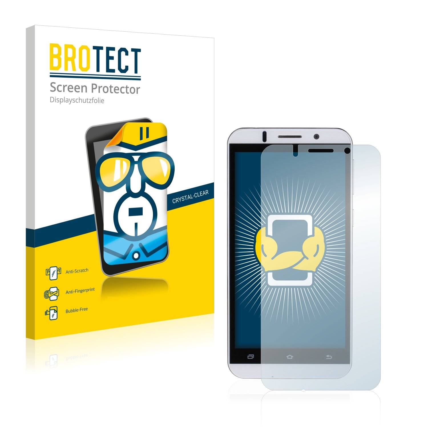 2x BROTECT HD-Clear Displayschutzfolie für VKworld