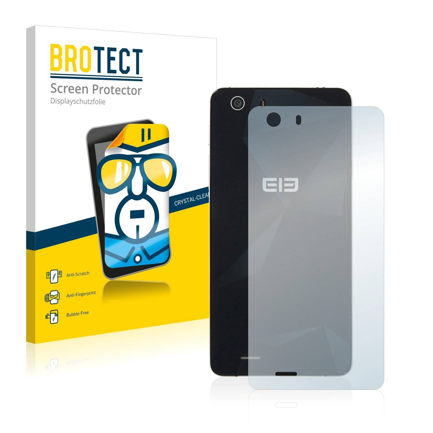 2x BROTECT HD-Clear Displayschutzfolie für Elephone S2