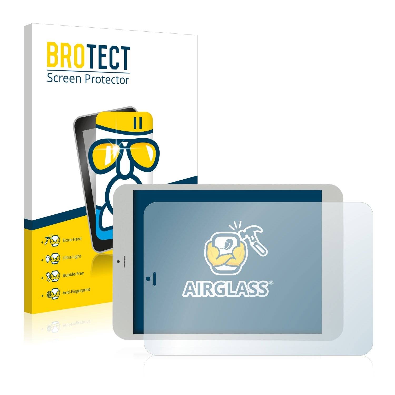 BROTECT AirGlass Schutzglas Folie für i.onik TP7.85
