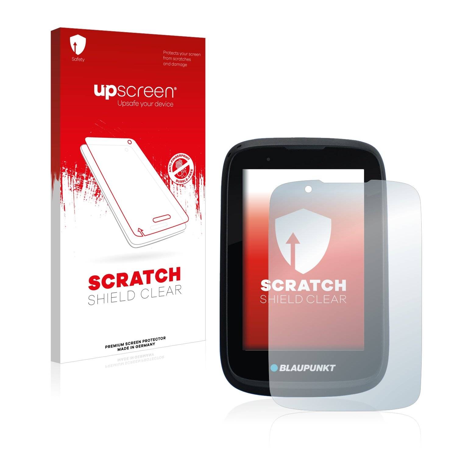upscreen Scratch Shield Clear Premium Displayschutzfolie für Blaupunkt BikePilot 2