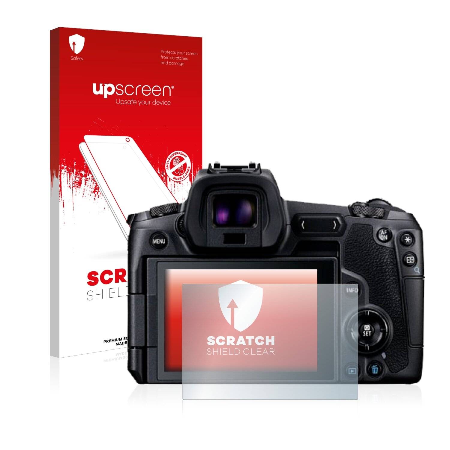 upscreen Scratch Shield Clear Premium Displayschutzfolie für Canon EOS