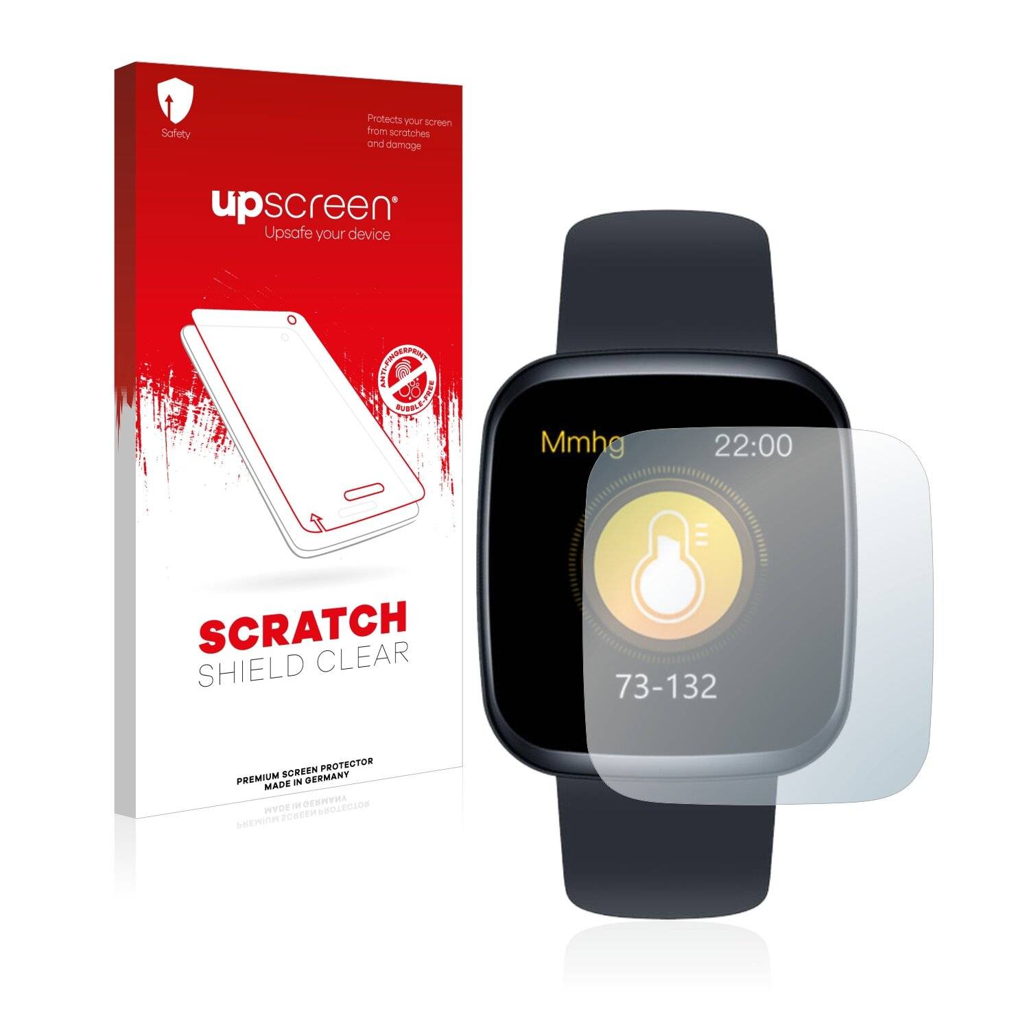 upscreen Scratch Shield Clear Premium Displayschutzfolie für Zeblaze Crystal