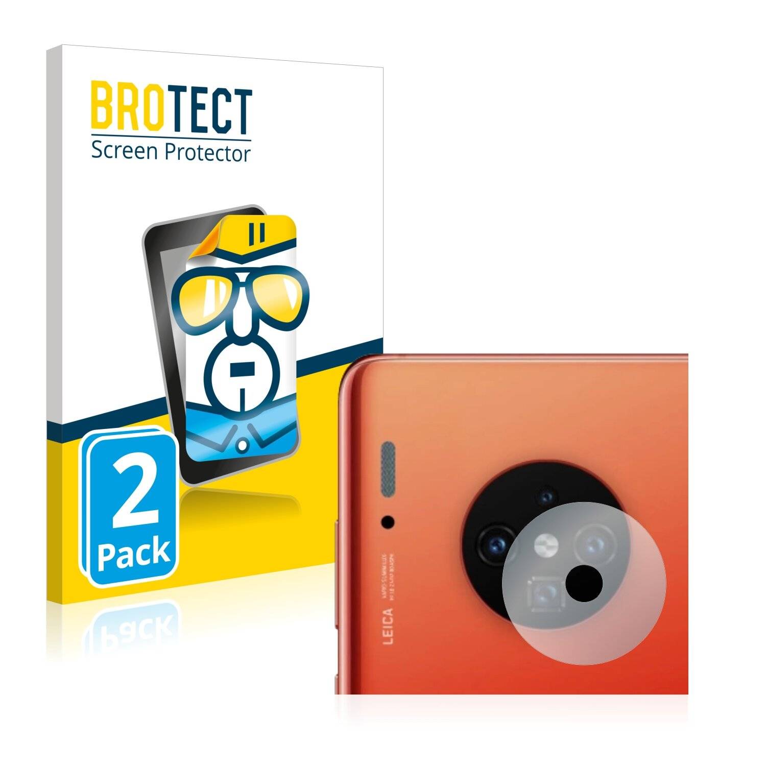 2x BROTECT HD-Clear Displayschutzfolie für Huawei Mate 30 Pro (NUR