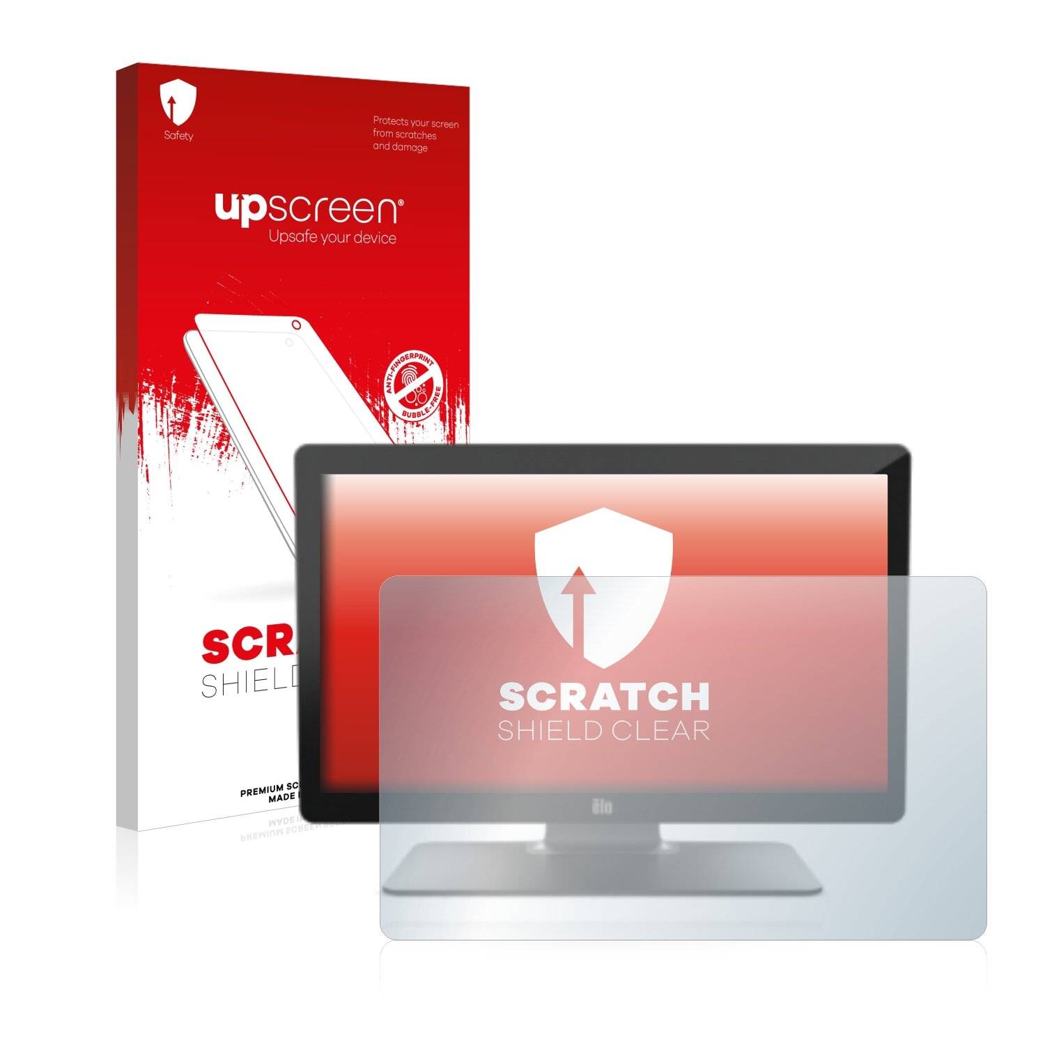 upscreen Scratch Shield Clear Premium Displayschutzfolie für Elo TouchSystems