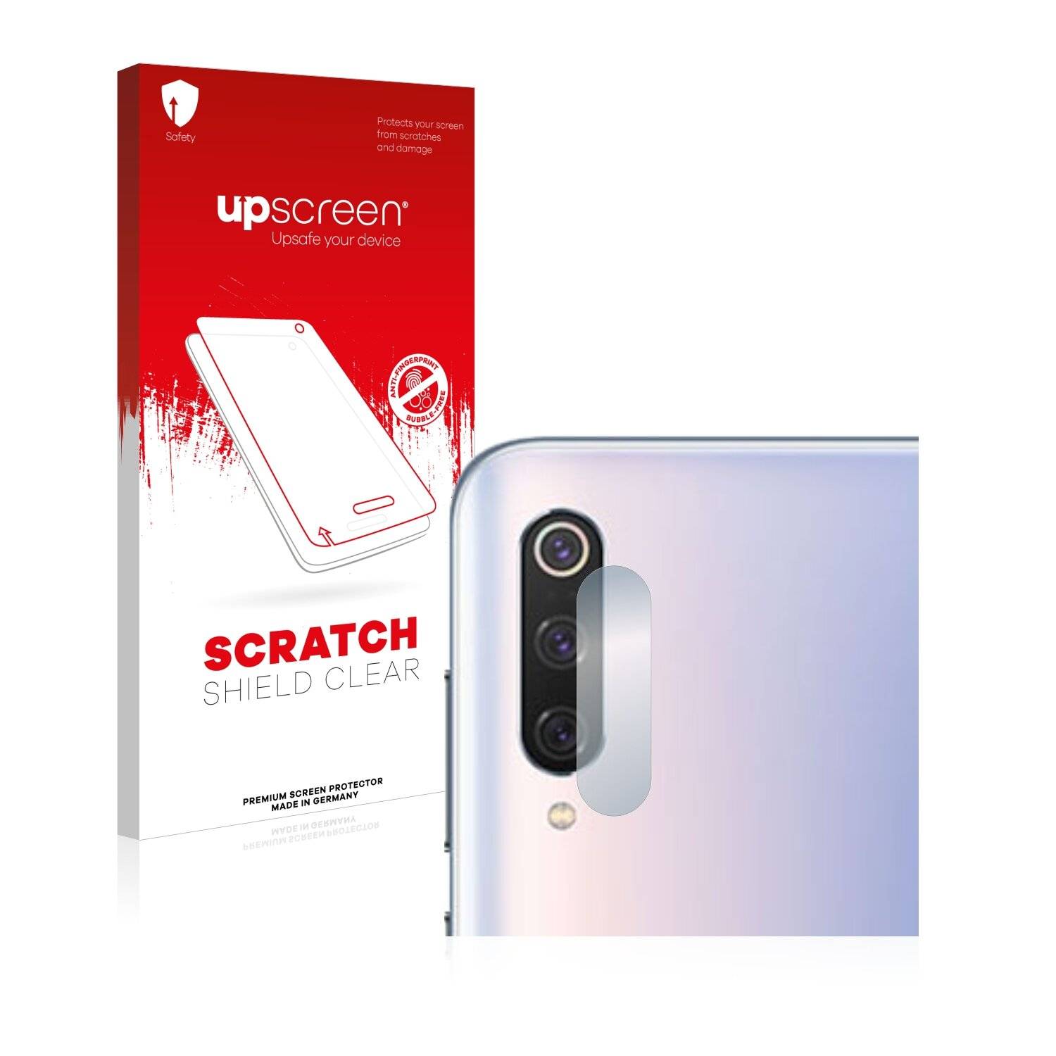 upscreen Scratch Shield Clear Premium Displayschutzfolie für Xiaomi Mi 9 Pro (NUR