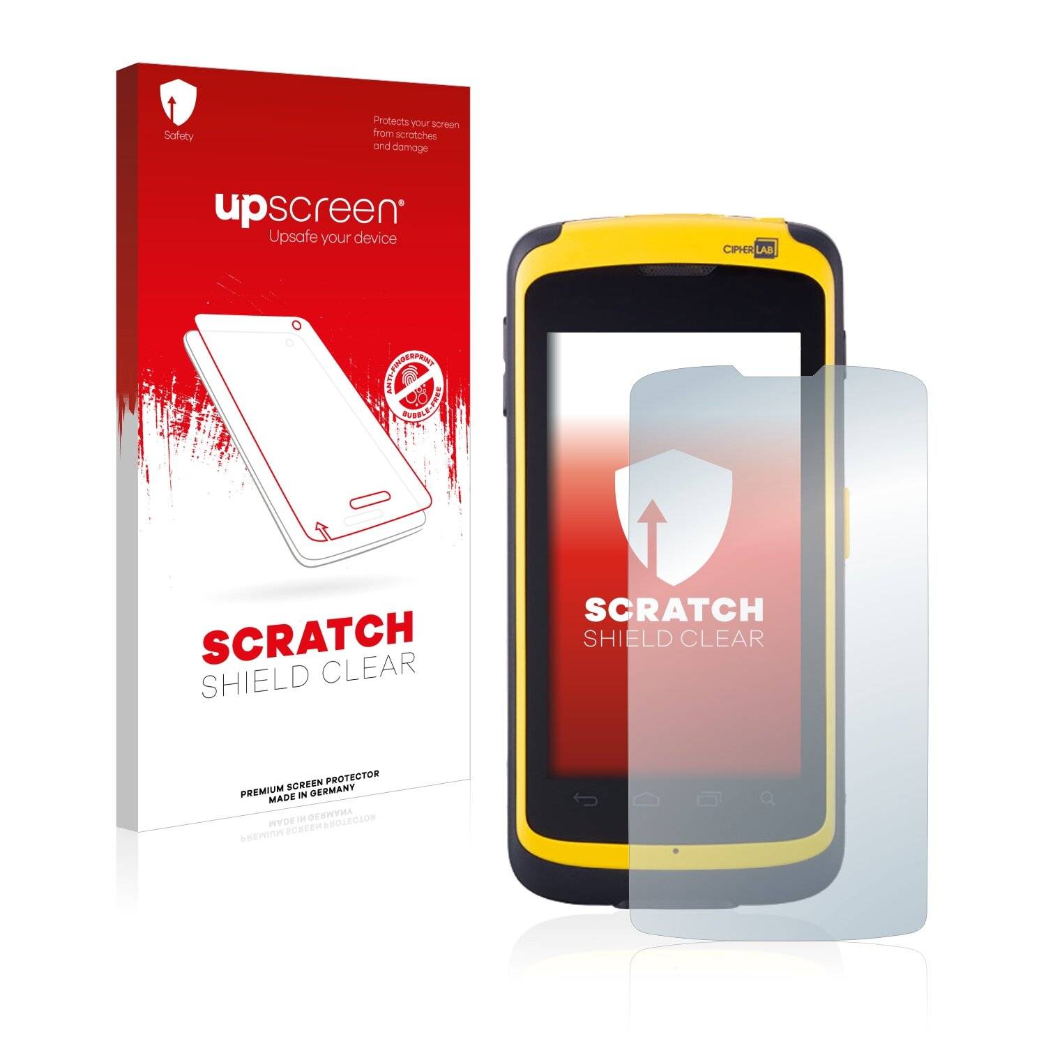 upscreen Scratch Shield Clear Premium Displayschutzfolie für Cipherlab