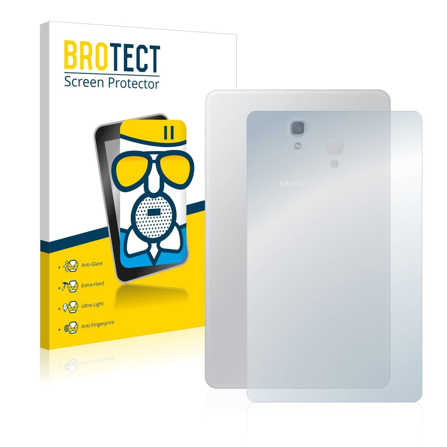 BROTECT AirGlass Matte Schutzglas Folie für Samsung Galaxy Tab A 10.5 WiFi 2018