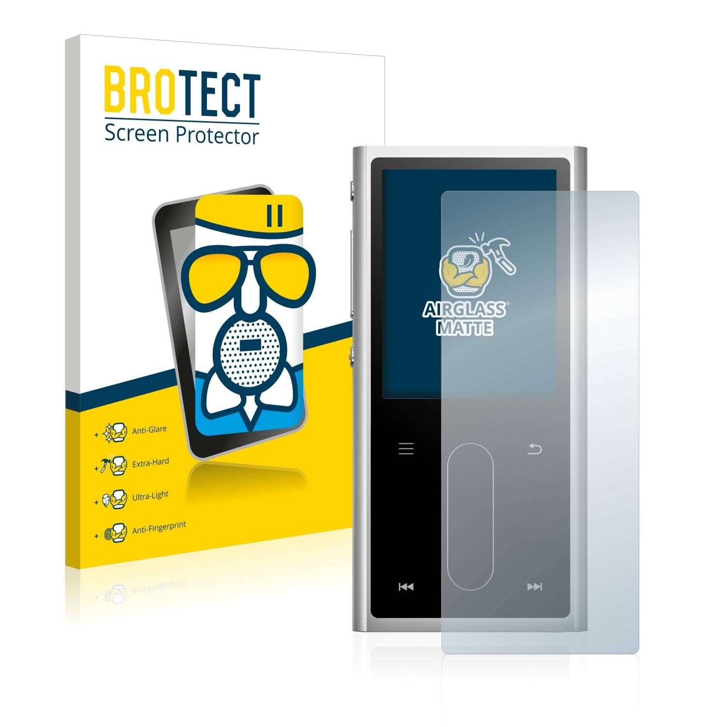 BROTECT AirGlass Matte Schutzglas Folie für FiiO
