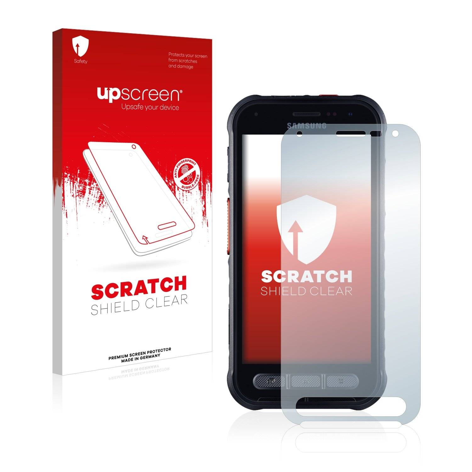 upscreen Scratch Shield Clear Premium Displayschutzfolie für Samsung Galaxy Xcover