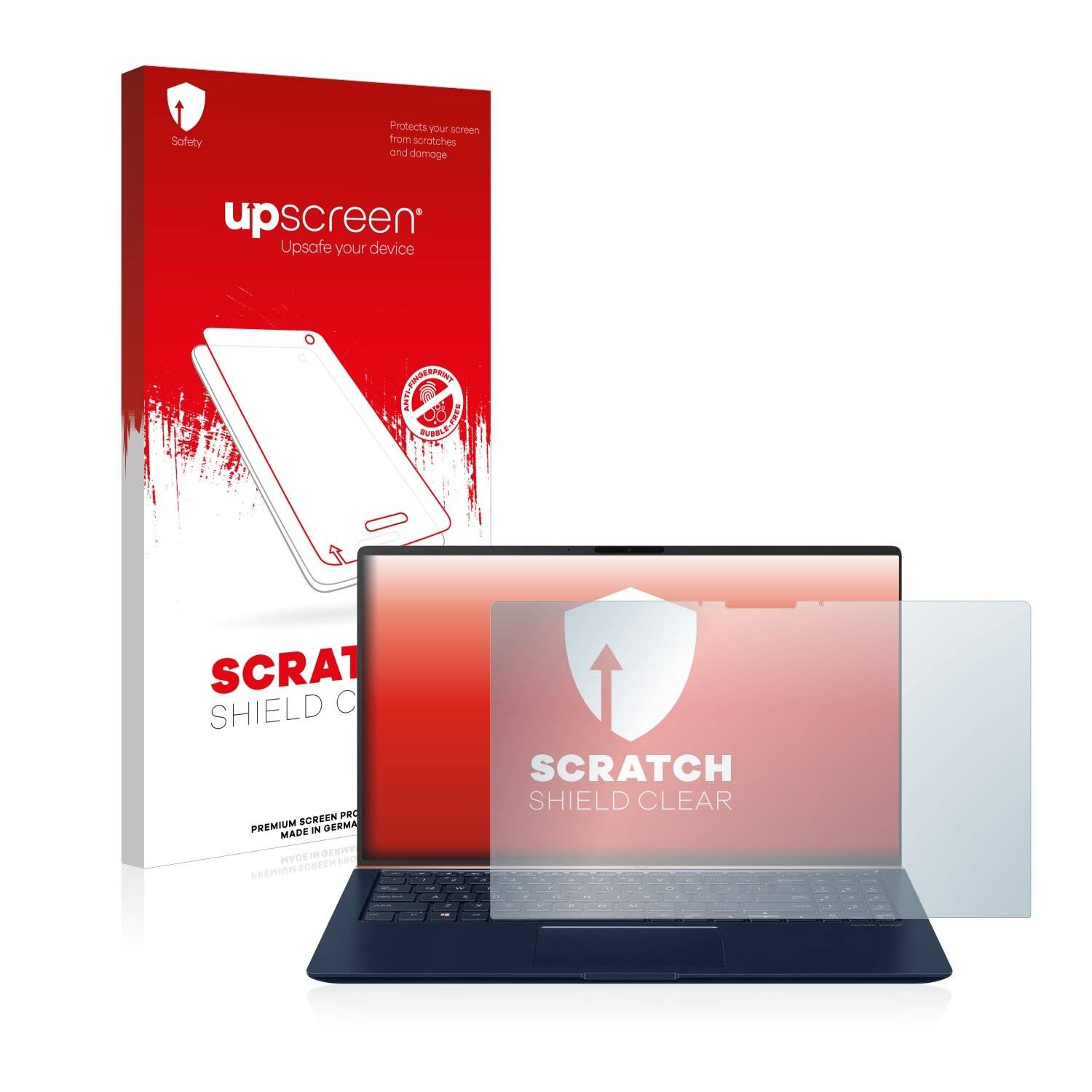 upscreen Scratch Shield Clear Premium Displayschutzfolie für Asus ZenBook