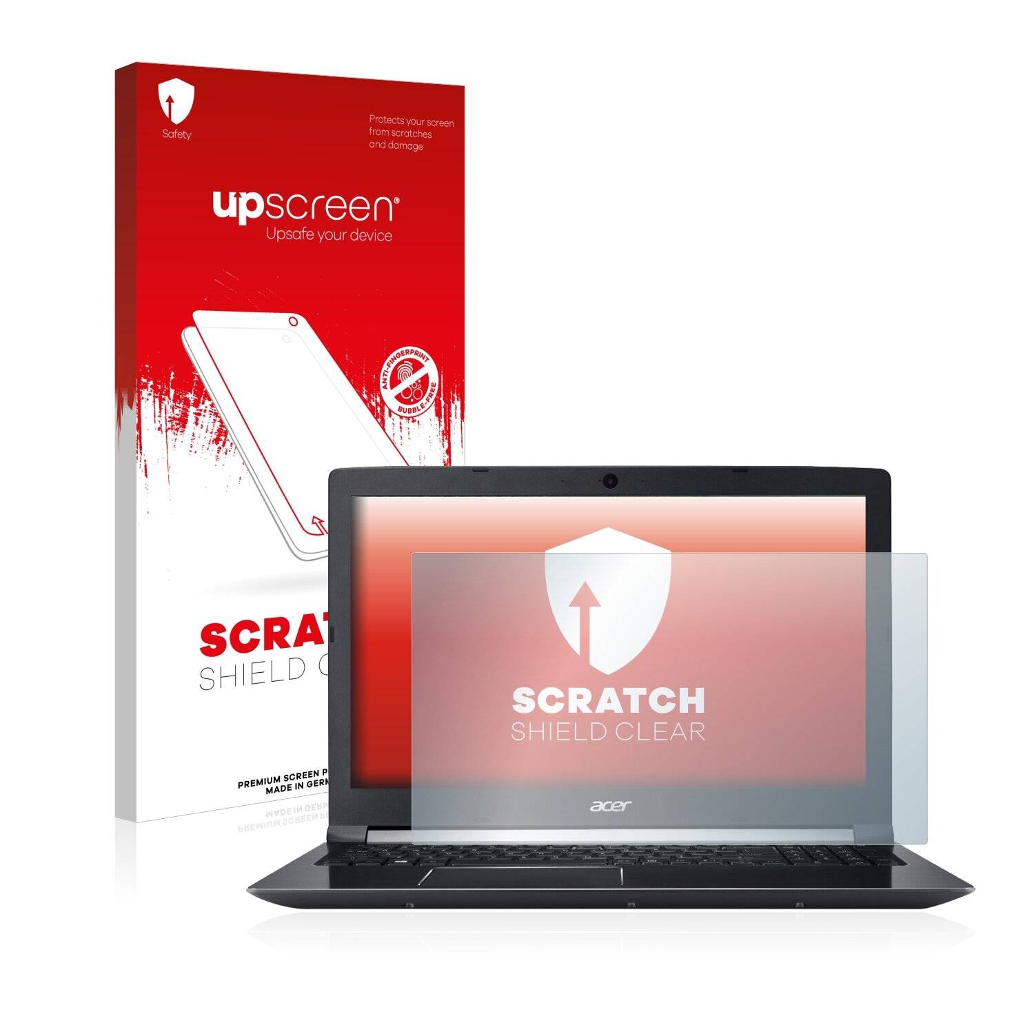 upscreen Scratch Shield Clear Premium Displayschutzfolie für Acer Aspire 7