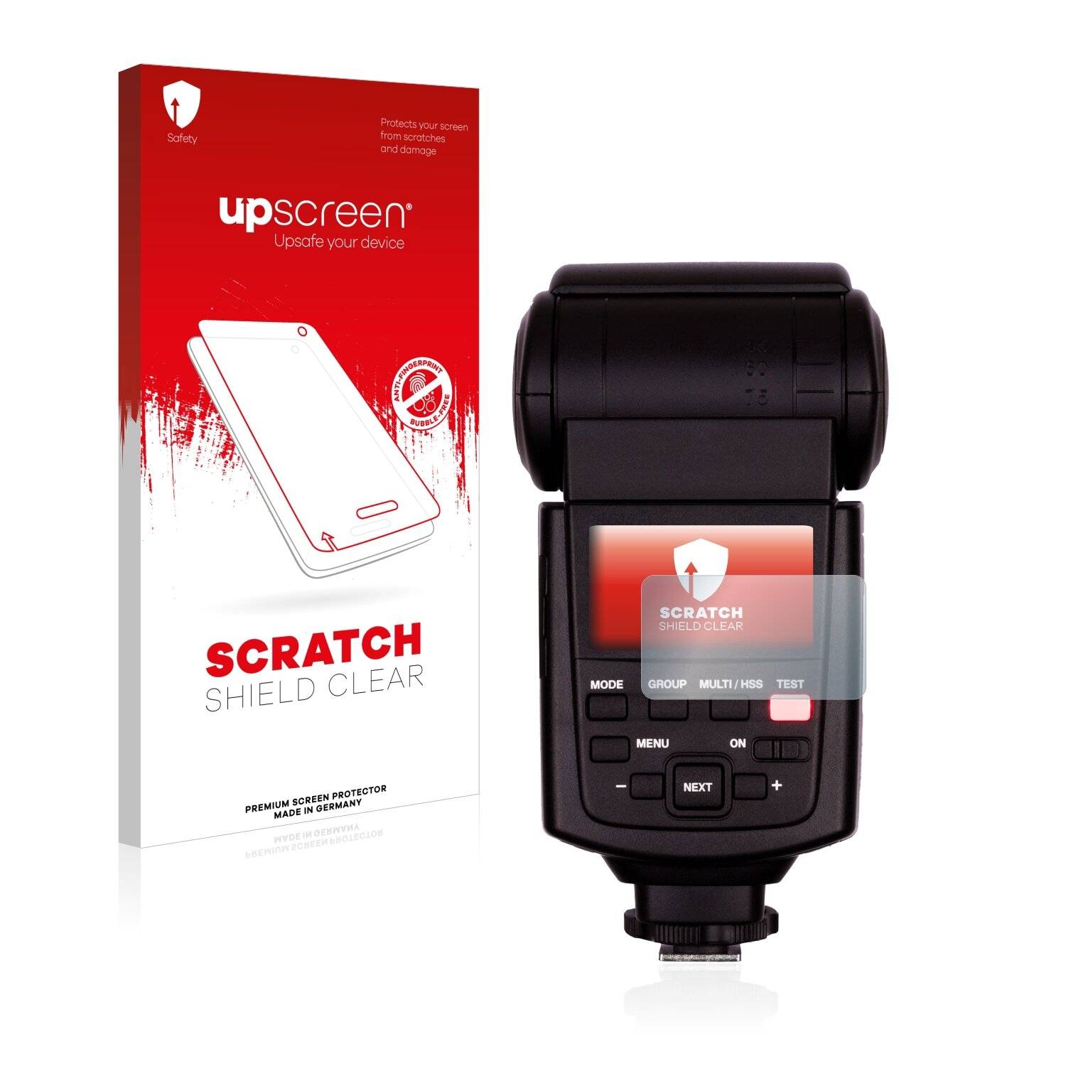 upscreen Scratch Shield Clear Premium Displayschutzfolie für Cactus