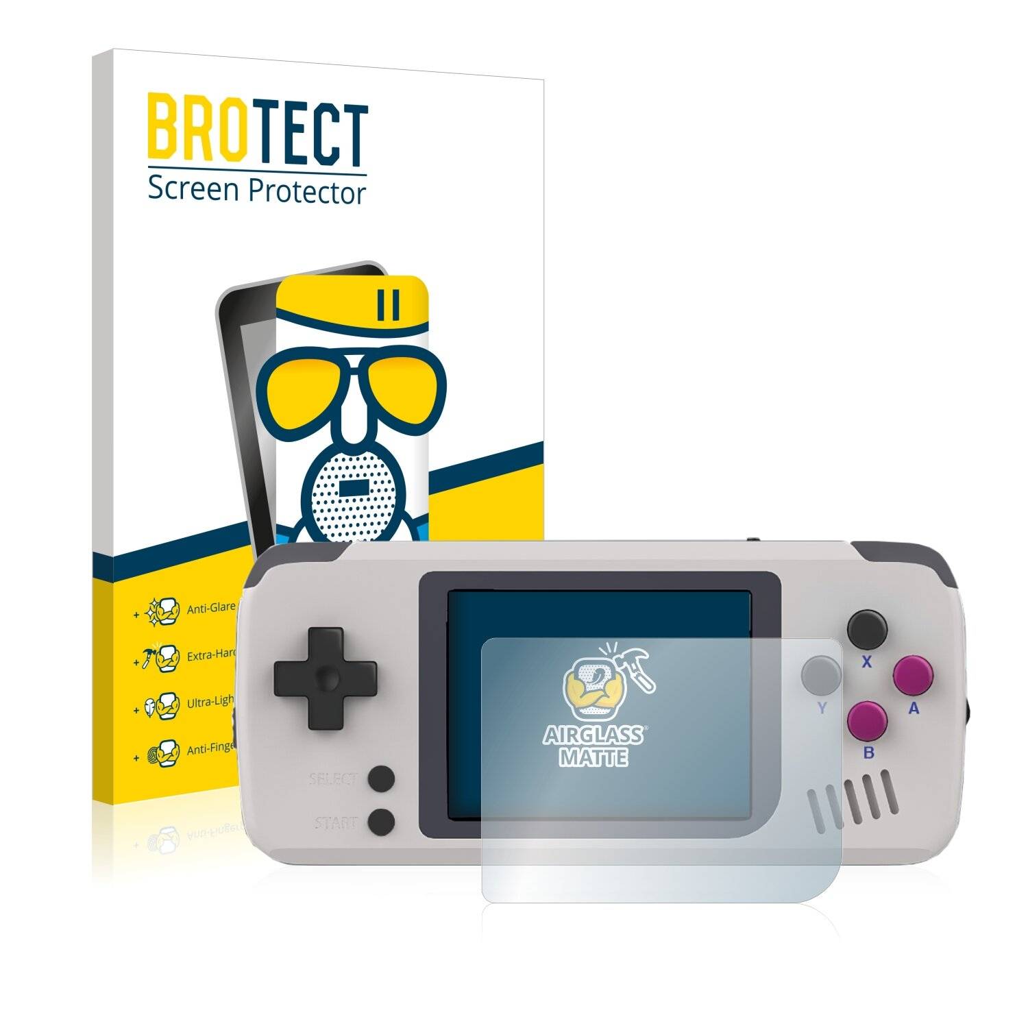 BROTECT AirGlass Matte Schutzglas Folie für Pocket Go
